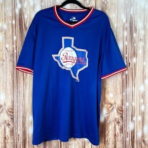 Fanatics MLB Texas Rangers Baseball Short Sleeve Jersey 2XL